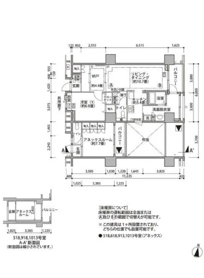 東雲キャナルコートCODAN 18-518