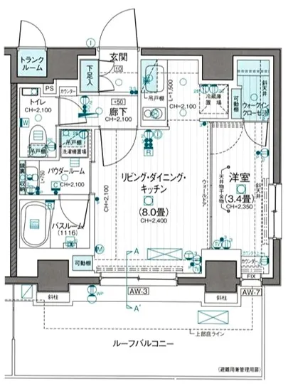 デュオステージ中野 702