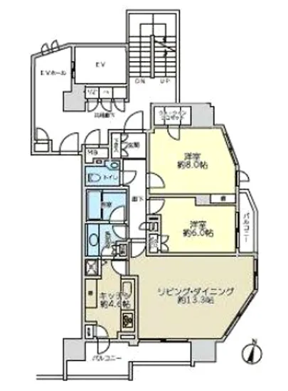 ファミールグラン白金ヴェルデフォーレ 7F