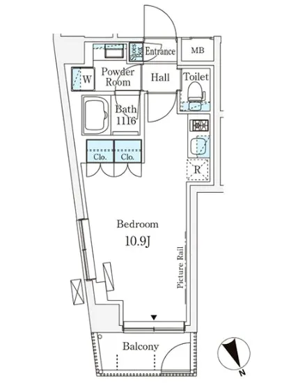 アリビオ学芸大学 109