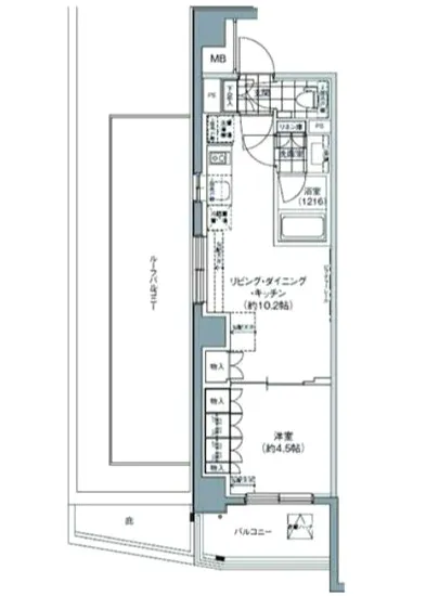 パークハビオ北品川 408