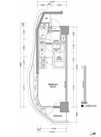 ザ・パークハビオSOHO祐天寺 201