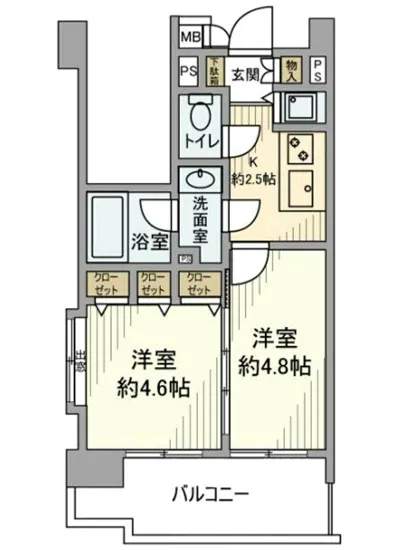 ビューネ渋谷桜丘 405