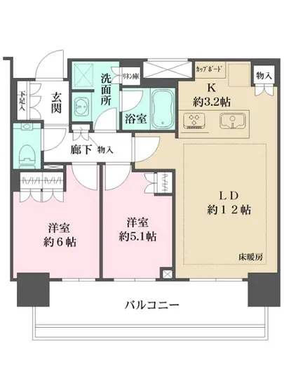 ブリリアタワー浜離宮 22F