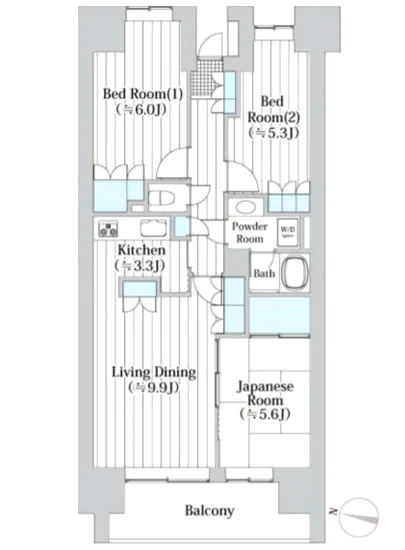 イーストパークス大島サザンスクエア 205