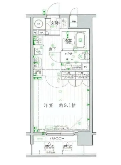 エクセレント麻布十番 302