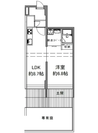 マンションニュー高輪 1F