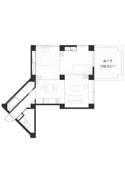 三組坂フラット 6fA