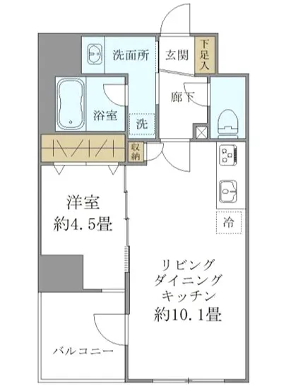 パインステージ白金高輪 302