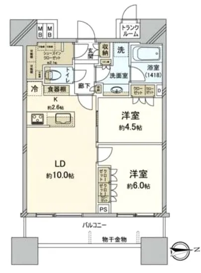 パークシティ大崎ザタワー 37F