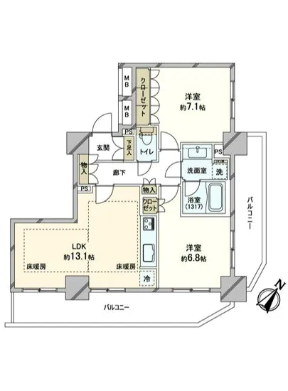 グローリオタワー巣鴨 23F