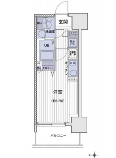 エスティメゾン大島 506