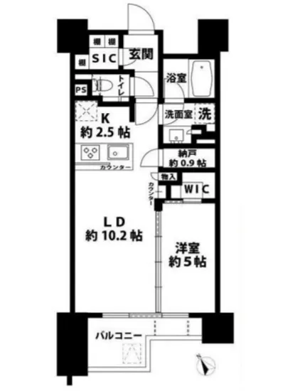 シティハウス中目黒ステーションコート 11F