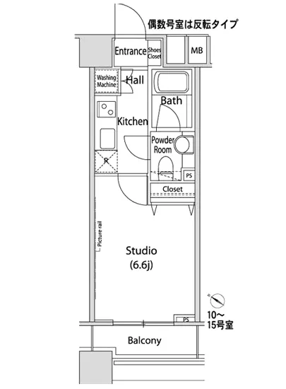 ファーストリアルタワー新宿 710