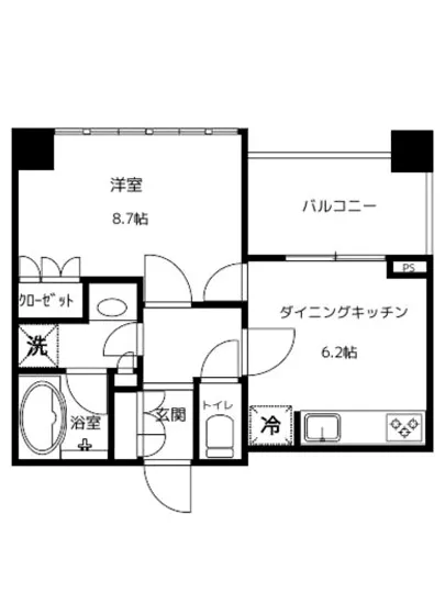 シティタワー麻布十番 7F