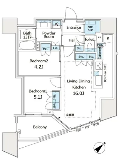 パークホームズ文京本駒込 304