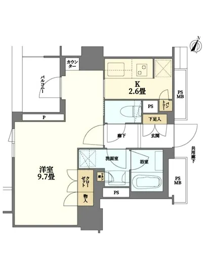 ブリリア自由が丘 3F