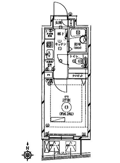 リクレイシア西麻布2 702