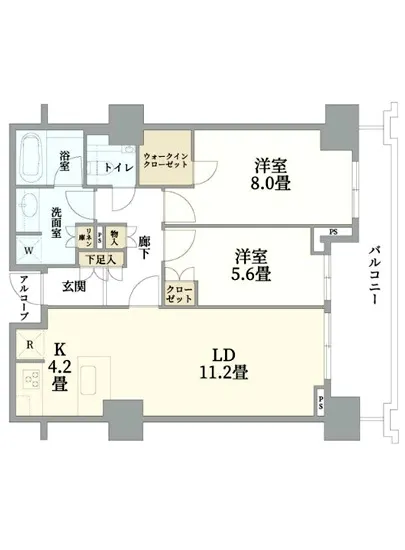 プラウドタワー芝浦 22F