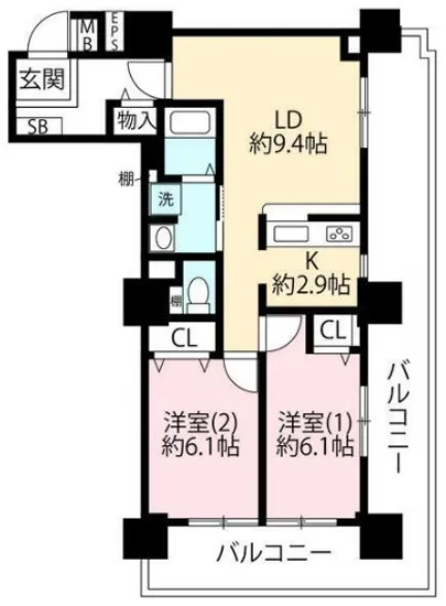 ムーンアイランドタワー 16F