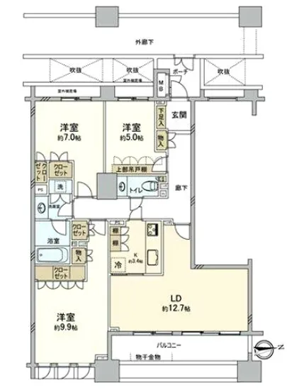 ディアナコート恵比寿 10F