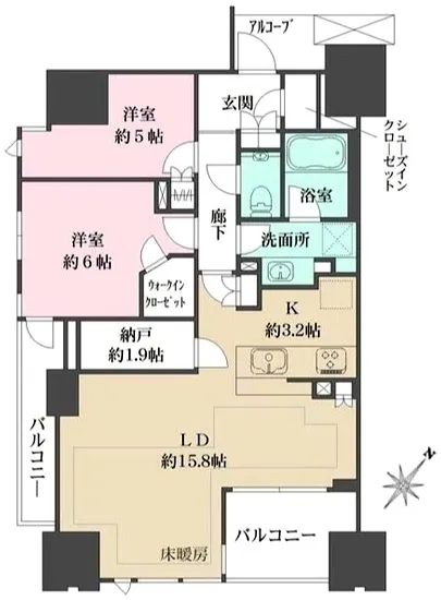 ザ・パークハウス日本橋大伝馬町 1107