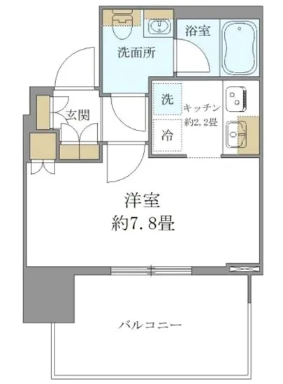 ブリリアタワー浜離宮 8F