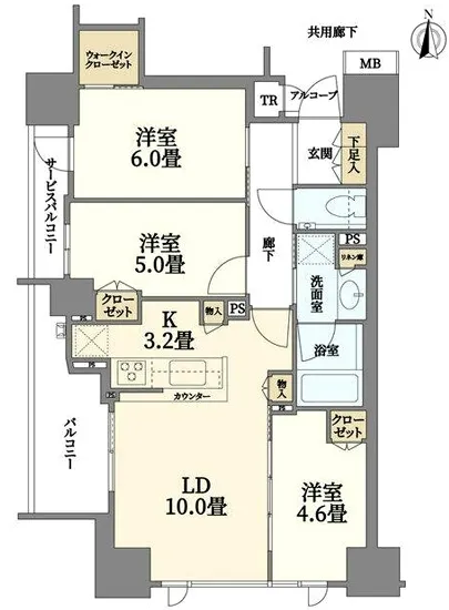 シティハウス蔵前キャピタルコート 201