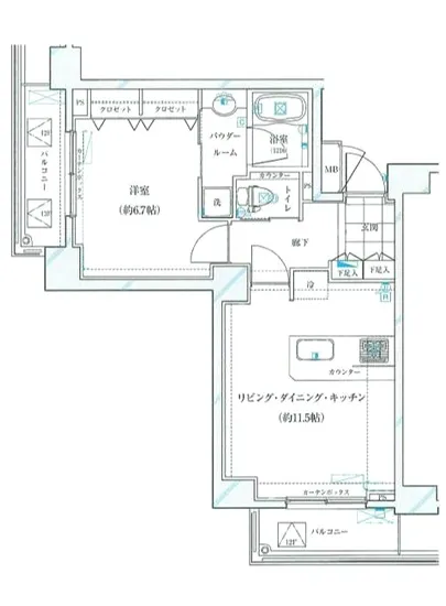 ガリシア浜松町 12F