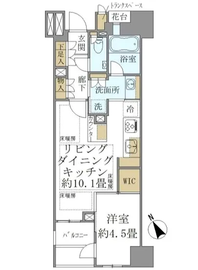 プラウド東京八丁堀 506