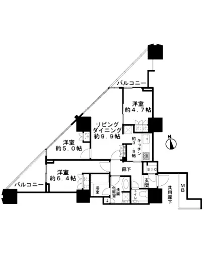 富久クロスコンフォートタワー 40F