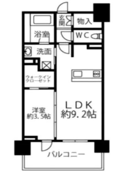 クリオラベルヴィ市ヶ谷 2F