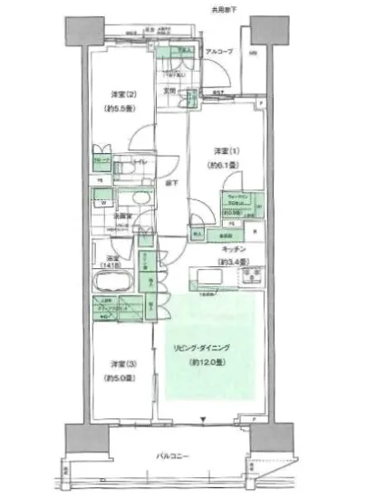 晴海フラッグ PARK-11F