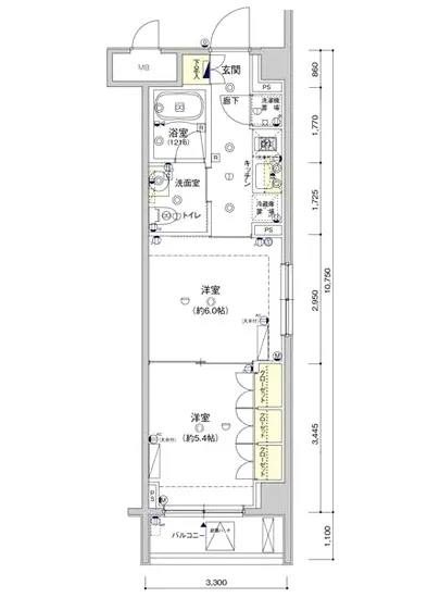 フィース水天宮前 2F