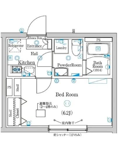 ラフィスタ品川西大井 102