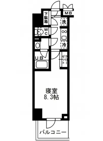 レジディア亀戸 1301