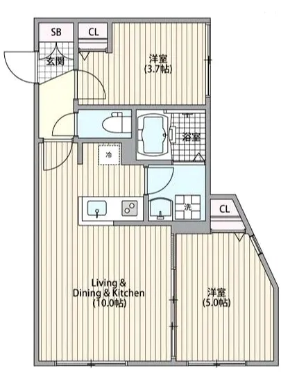 目白19号マンション 201