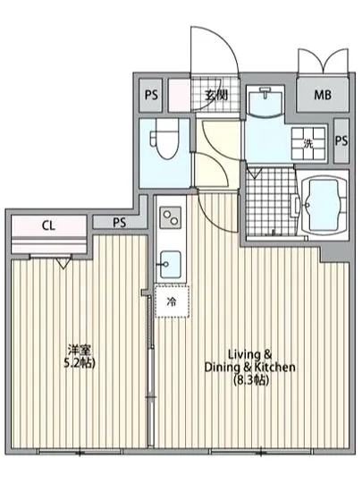 目白19号マンション 102