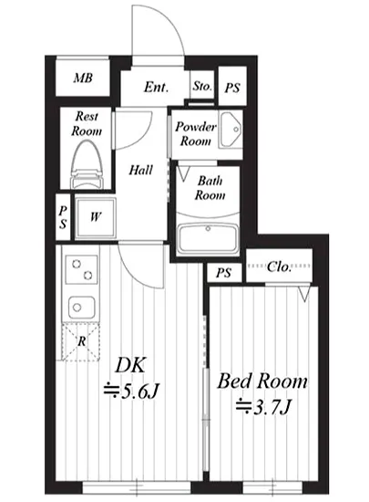 プラティーク住吉 202