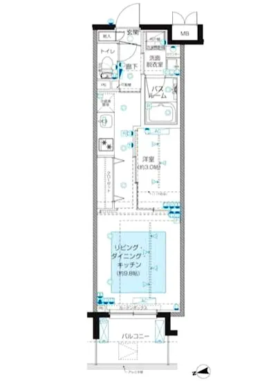 ズーム新宿御苑前 408