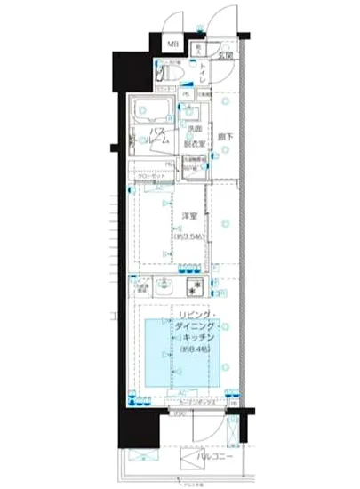 ズーム新宿御苑前 1107