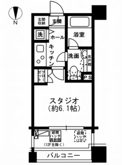 レジディア市ヶ谷 202