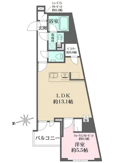 ザ・パークワンズ山吹神楽坂 3F