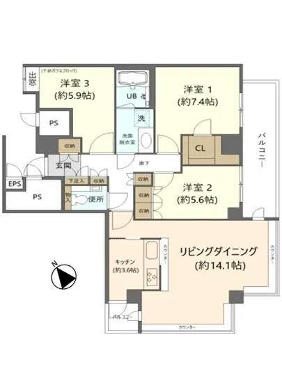 ステーションポートタワー 7F