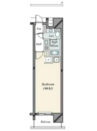 藤和六本木ホームズ 5F