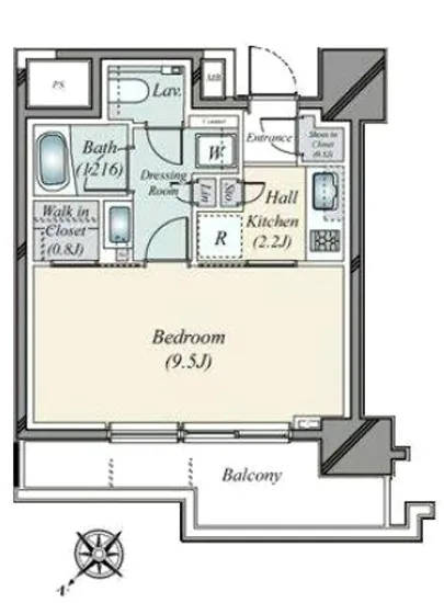 パークホームズ西小山 8F