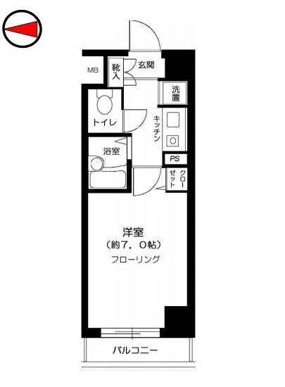 菱和パレス三田慶大前 704