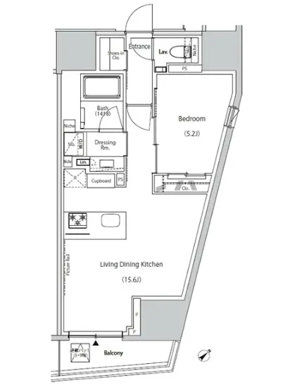 ザ・パークハビオ市ヶ谷ウエスト 304