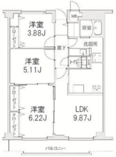 コスモリード学芸大学 207