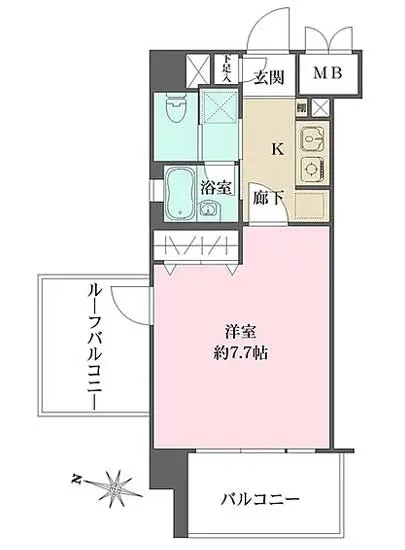 アボリアスコート笹塚 E-609